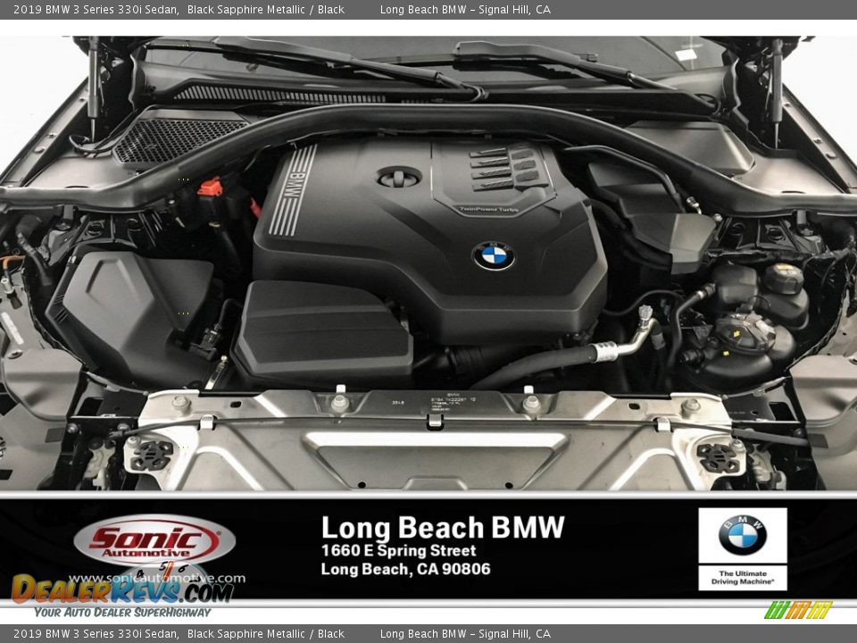 2019 BMW 3 Series 330i Sedan Black Sapphire Metallic / Black Photo #8