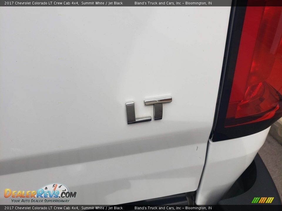 2017 Chevrolet Colorado LT Crew Cab 4x4 Summit White / Jet Black Photo #31
