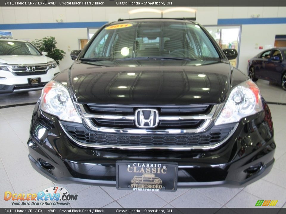 2011 Honda CR-V EX-L 4WD Crystal Black Pearl / Black Photo #13