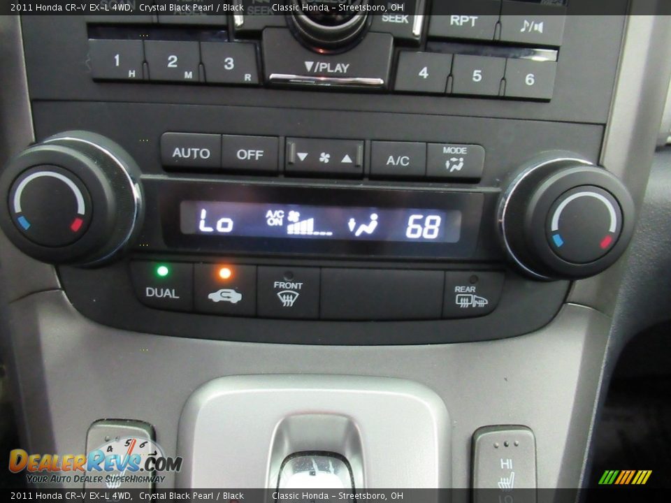 2011 Honda CR-V EX-L 4WD Crystal Black Pearl / Black Photo #27