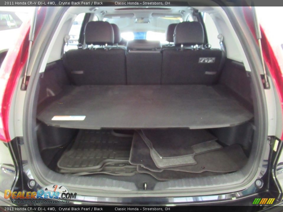 2011 Honda CR-V EX-L 4WD Crystal Black Pearl / Black Photo #29
