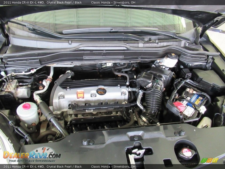 2011 Honda CR-V EX-L 4WD Crystal Black Pearl / Black Photo #30