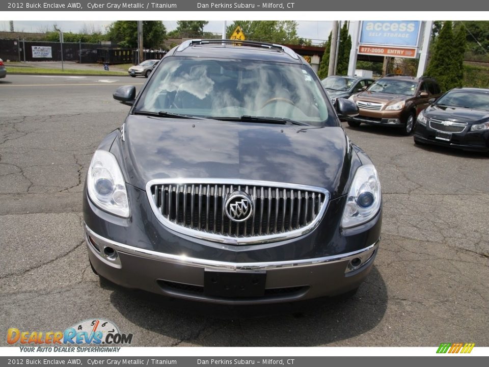 2012 Buick Enclave AWD Cyber Gray Metallic / Titanium Photo #2