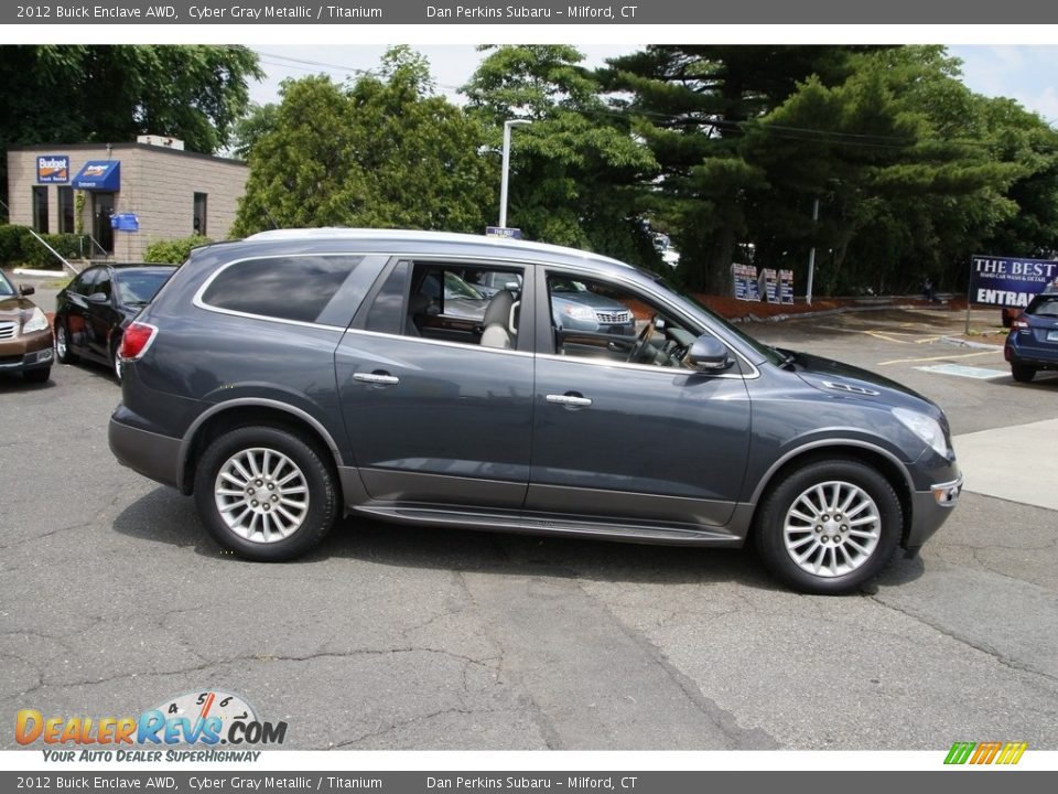 2012 Buick Enclave AWD Cyber Gray Metallic / Titanium Photo #4