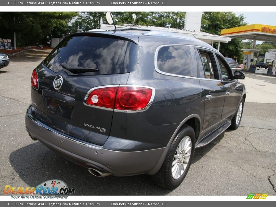 2012 Buick Enclave AWD Cyber Gray Metallic / Titanium Photo #5