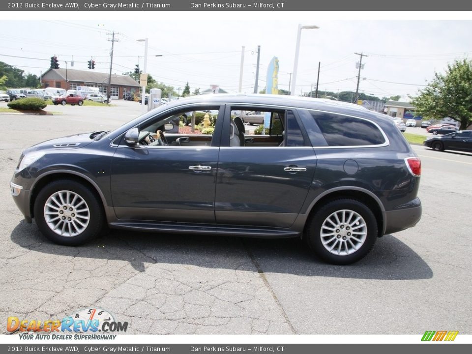 2012 Buick Enclave AWD Cyber Gray Metallic / Titanium Photo #8