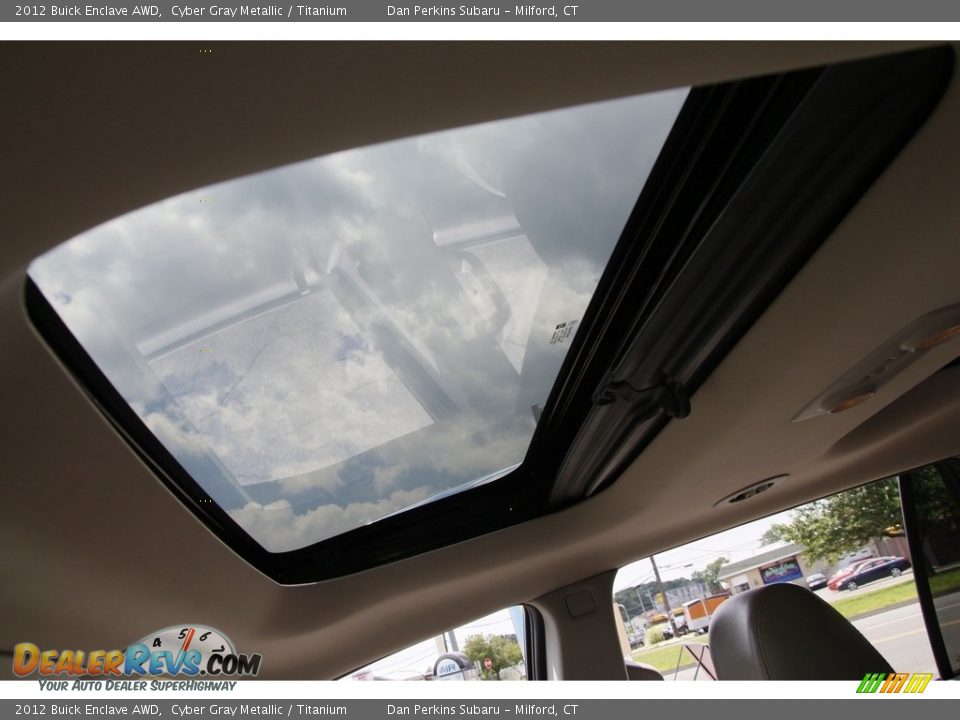2012 Buick Enclave AWD Cyber Gray Metallic / Titanium Photo #11