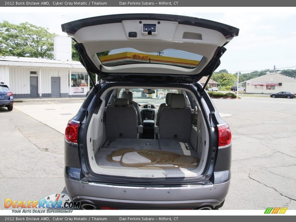 2012 Buick Enclave AWD Cyber Gray Metallic / Titanium Photo #14