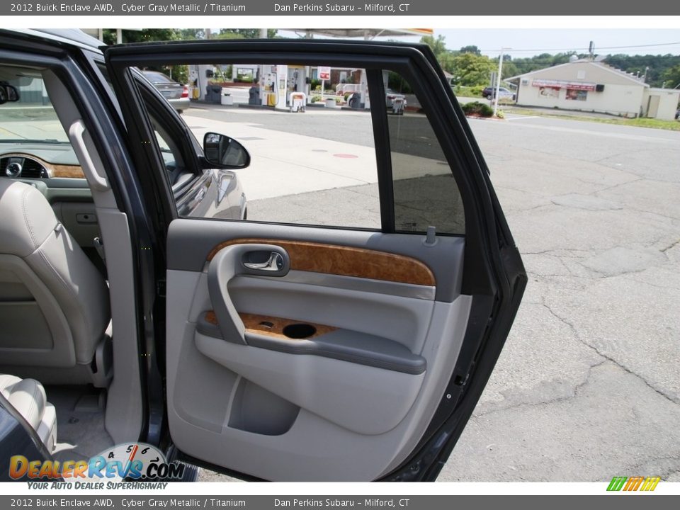 2012 Buick Enclave AWD Cyber Gray Metallic / Titanium Photo #15