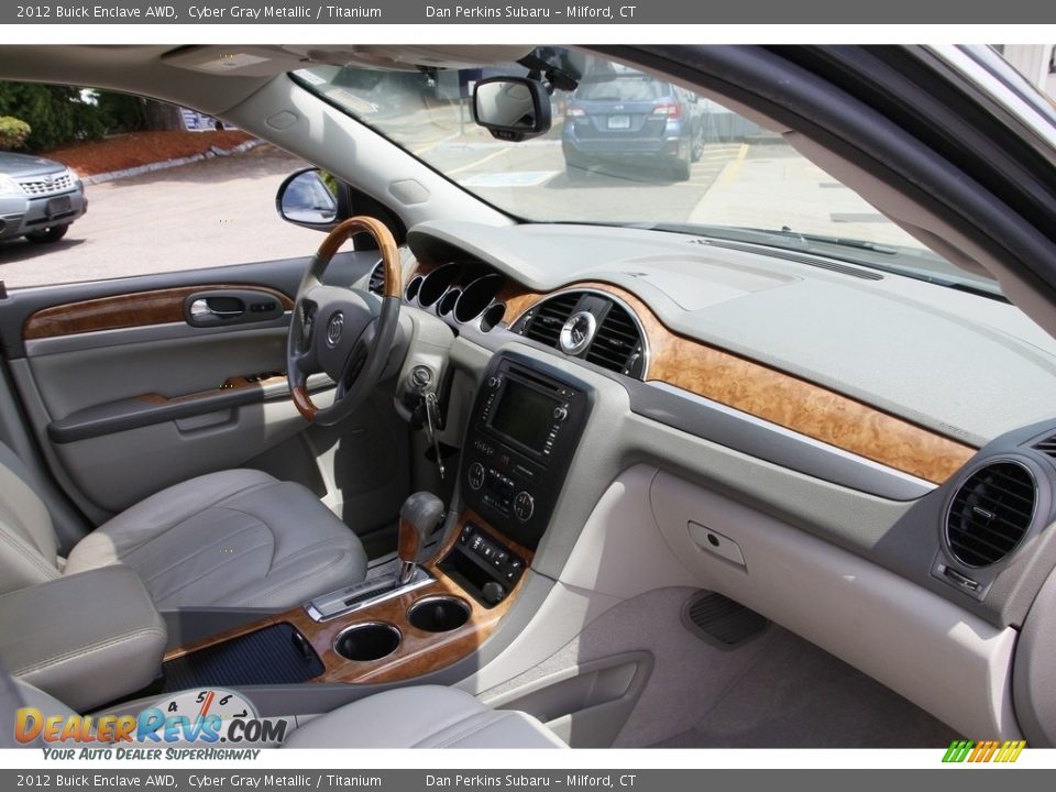2012 Buick Enclave AWD Cyber Gray Metallic / Titanium Photo #16