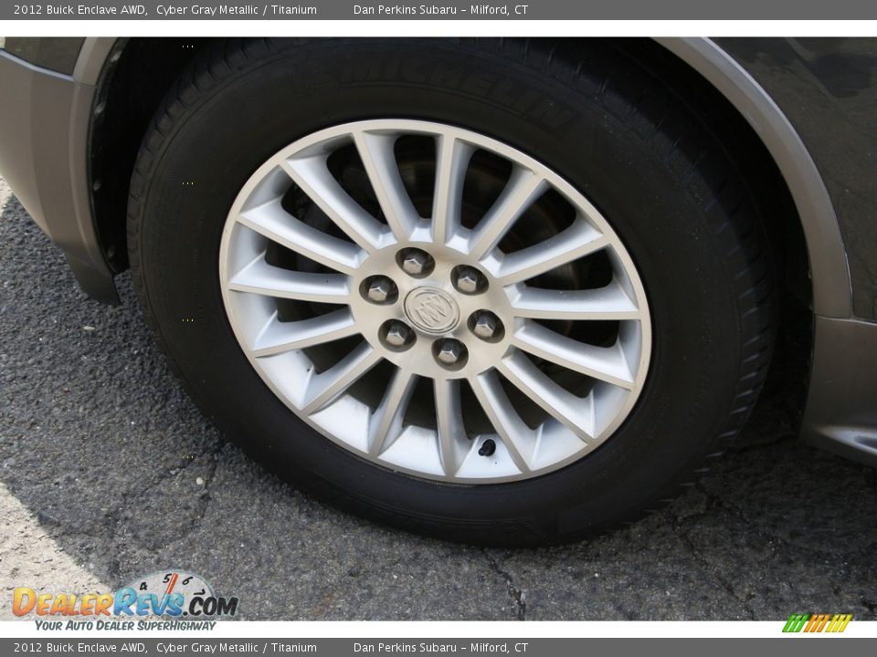 2012 Buick Enclave AWD Cyber Gray Metallic / Titanium Photo #23
