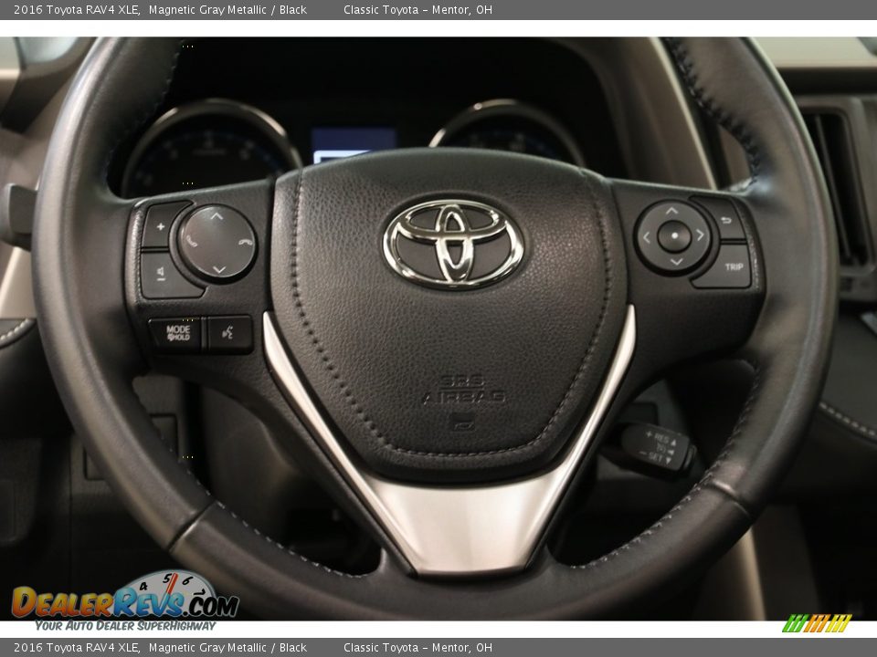 2016 Toyota RAV4 XLE Magnetic Gray Metallic / Black Photo #7