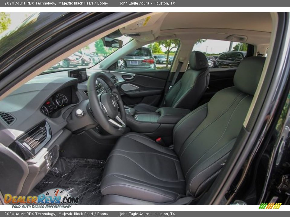 Ebony Interior - 2020 Acura RDX Technology Photo #18