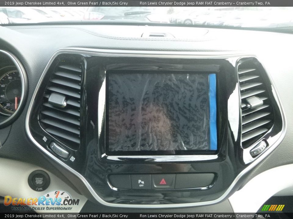 2019 Jeep Cherokee Limited 4x4 Olive Green Pearl / Black/Ski Grey Photo #16