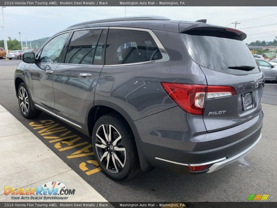 2019 Honda Pilot Touring AWD Modern Steel Metallic / Black Photo #5