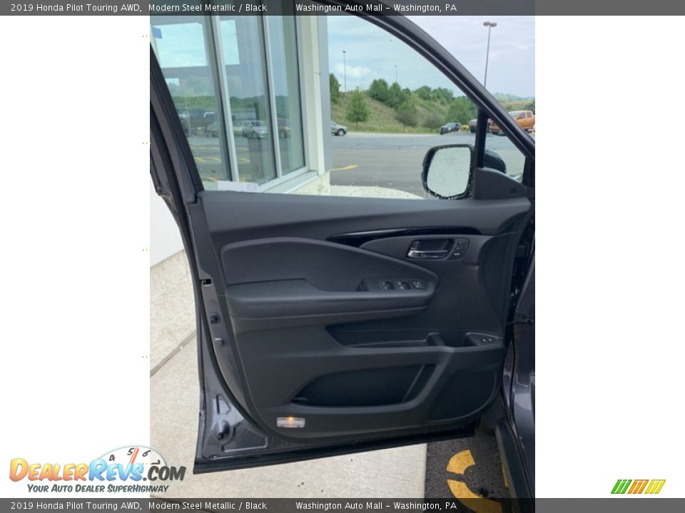 2019 Honda Pilot Touring AWD Modern Steel Metallic / Black Photo #10