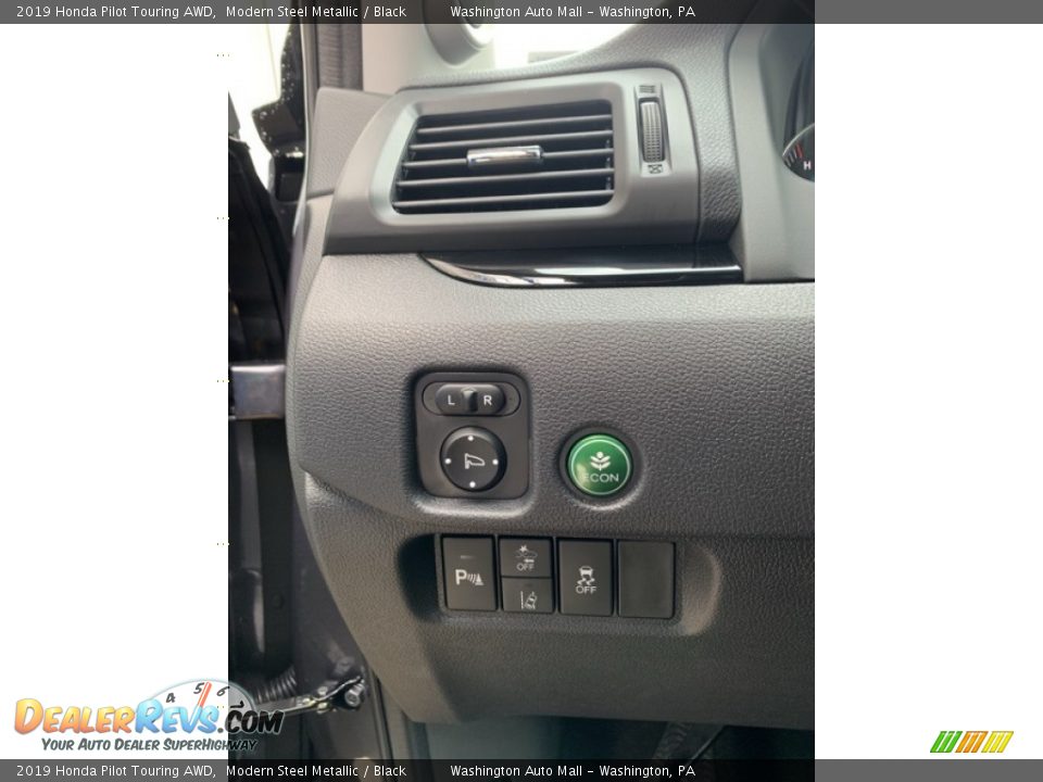 2019 Honda Pilot Touring AWD Modern Steel Metallic / Black Photo #12