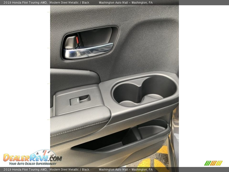 2019 Honda Pilot Touring AWD Modern Steel Metallic / Black Photo #17