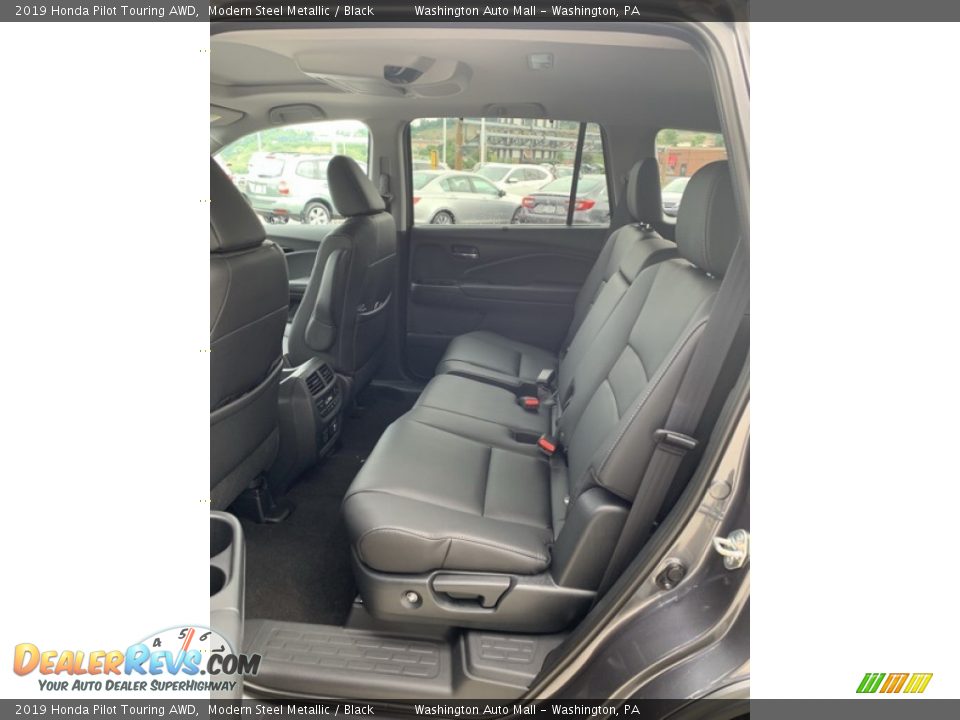 2019 Honda Pilot Touring AWD Modern Steel Metallic / Black Photo #19