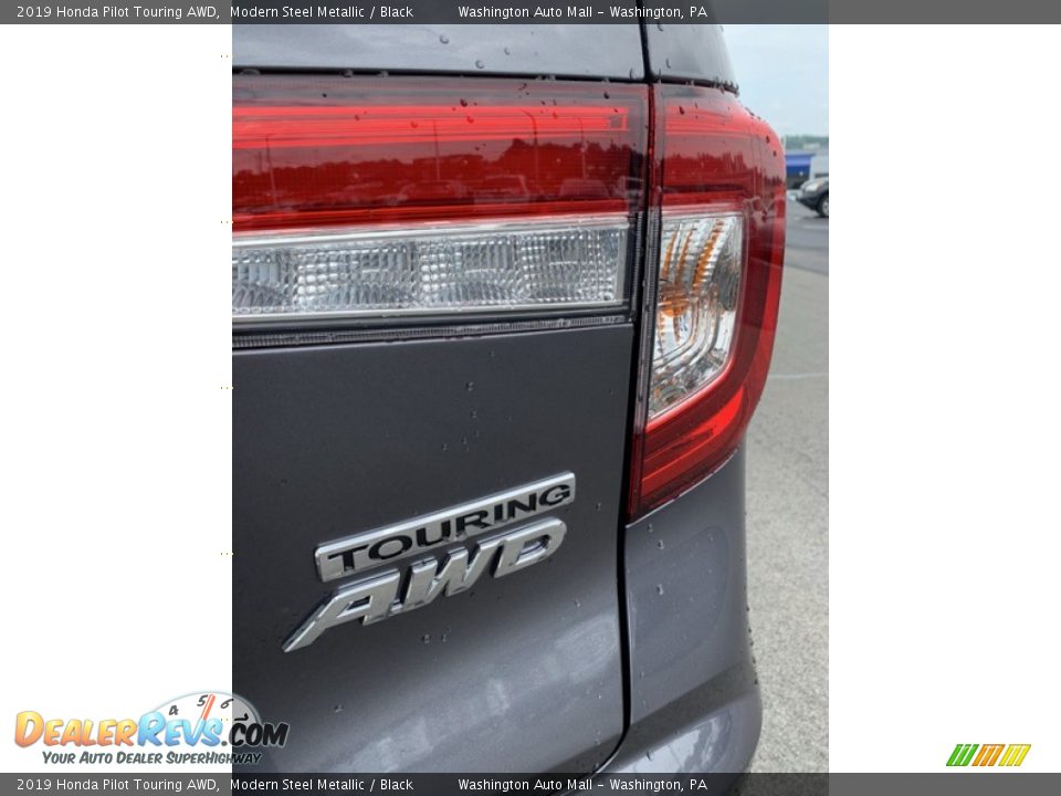 2019 Honda Pilot Touring AWD Modern Steel Metallic / Black Photo #26