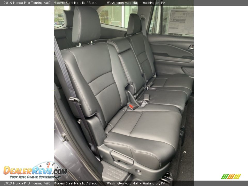 2019 Honda Pilot Touring AWD Modern Steel Metallic / Black Photo #28