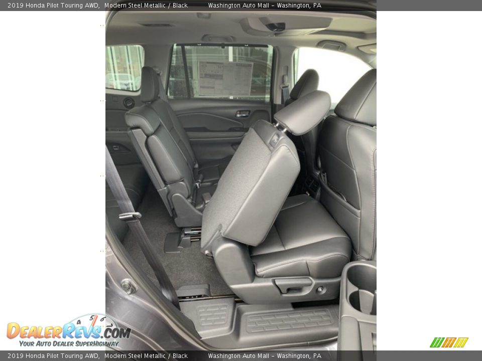 2019 Honda Pilot Touring AWD Modern Steel Metallic / Black Photo #29