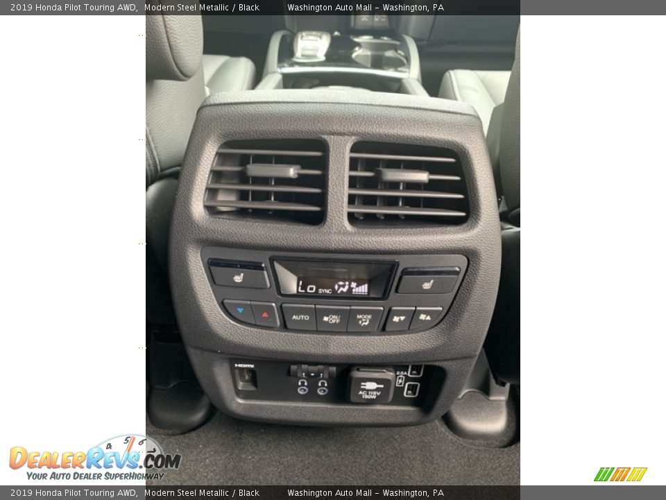 2019 Honda Pilot Touring AWD Modern Steel Metallic / Black Photo #35