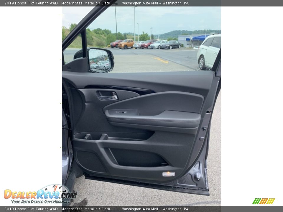 2019 Honda Pilot Touring AWD Modern Steel Metallic / Black Photo #36