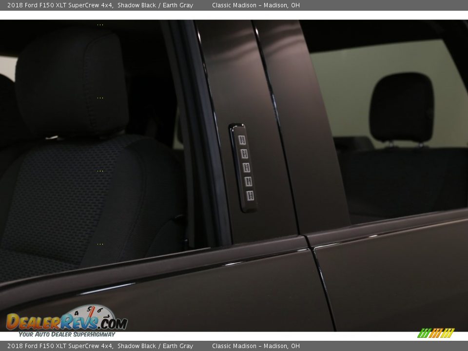 2018 Ford F150 XLT SuperCrew 4x4 Shadow Black / Earth Gray Photo #4