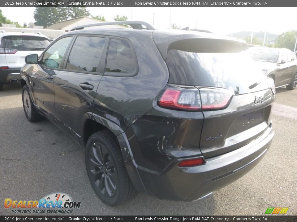 2019 Jeep Cherokee Limited 4x4 Granite Crystal Metallic / Black Photo #2