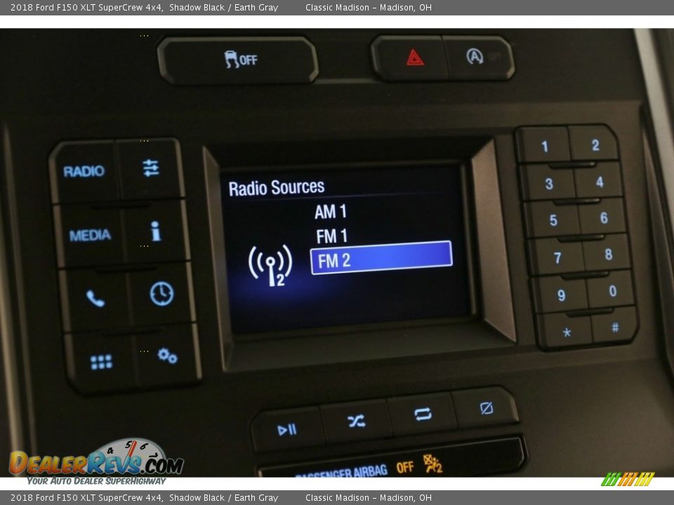 2018 Ford F150 XLT SuperCrew 4x4 Shadow Black / Earth Gray Photo #10