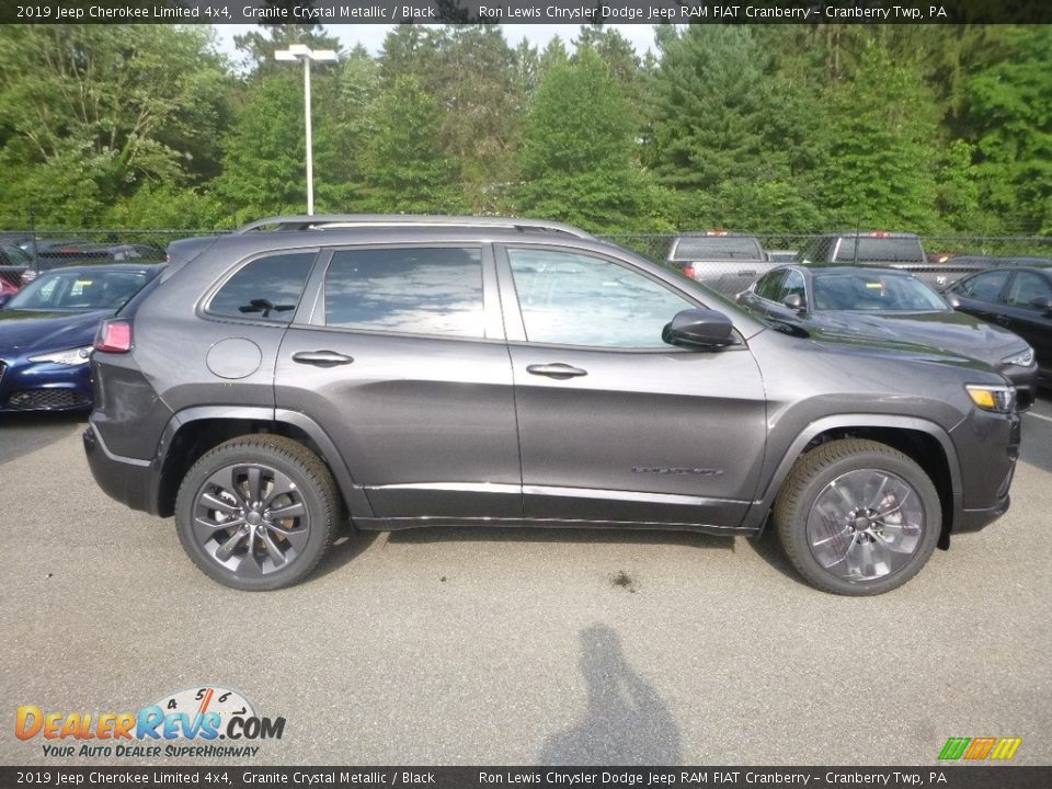 2019 Jeep Cherokee Limited 4x4 Granite Crystal Metallic / Black Photo #5