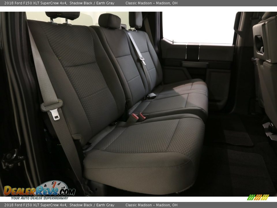 2018 Ford F150 XLT SuperCrew 4x4 Shadow Black / Earth Gray Photo #15