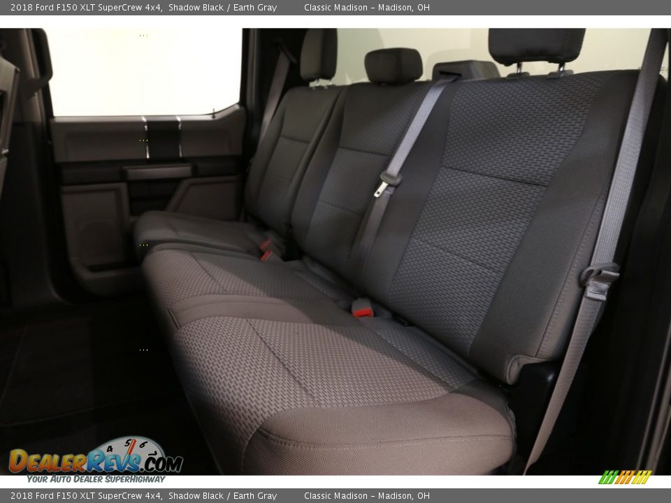2018 Ford F150 XLT SuperCrew 4x4 Shadow Black / Earth Gray Photo #16