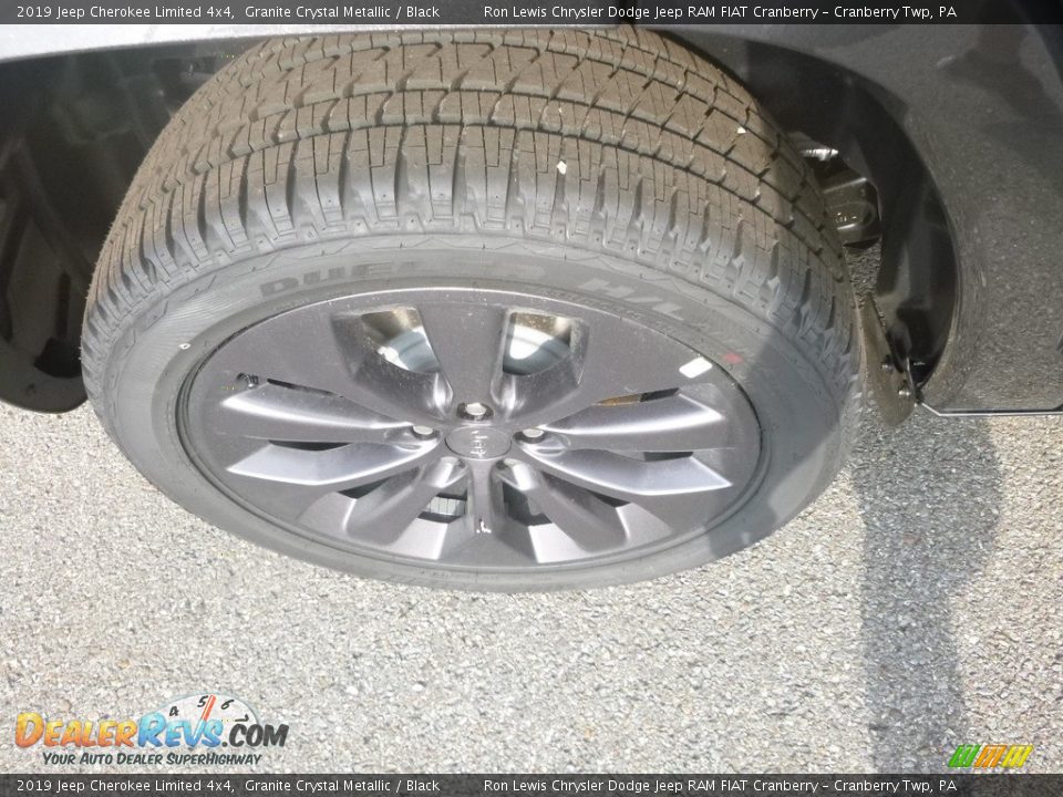 2019 Jeep Cherokee Limited 4x4 Granite Crystal Metallic / Black Photo #8