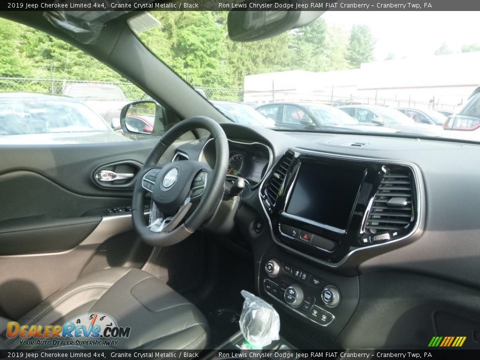 2019 Jeep Cherokee Limited 4x4 Granite Crystal Metallic / Black Photo #10