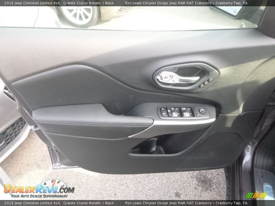 2019 Jeep Cherokee Limited 4x4 Granite Crystal Metallic / Black Photo #13