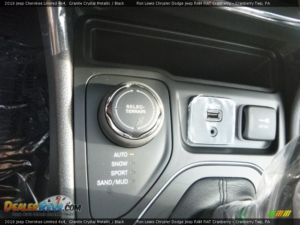 2019 Jeep Cherokee Limited 4x4 Granite Crystal Metallic / Black Photo #19