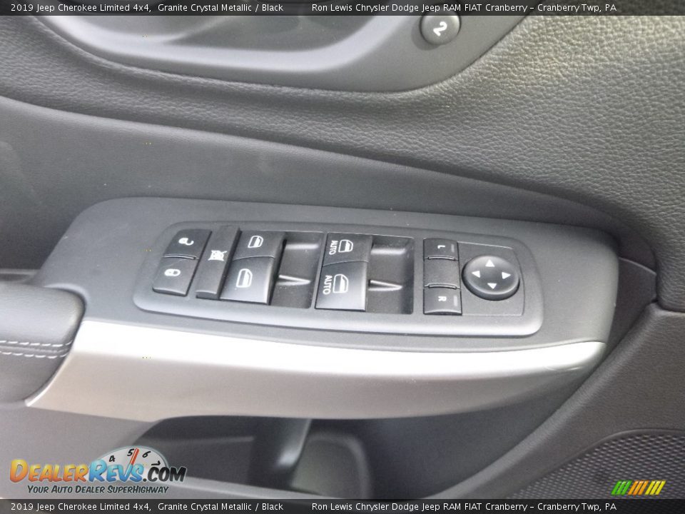 2019 Jeep Cherokee Limited 4x4 Granite Crystal Metallic / Black Photo #20