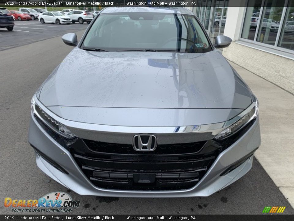 2019 Honda Accord EX-L Sedan Lunar Silver Metallic / Black Photo #3