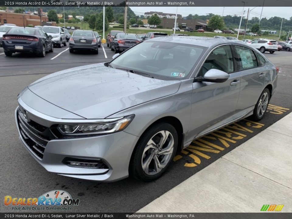 2019 Honda Accord EX-L Sedan Lunar Silver Metallic / Black Photo #4