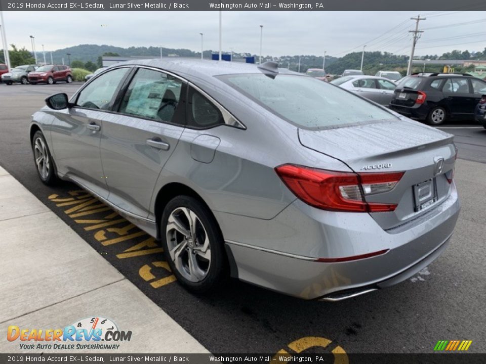 2019 Honda Accord EX-L Sedan Lunar Silver Metallic / Black Photo #5