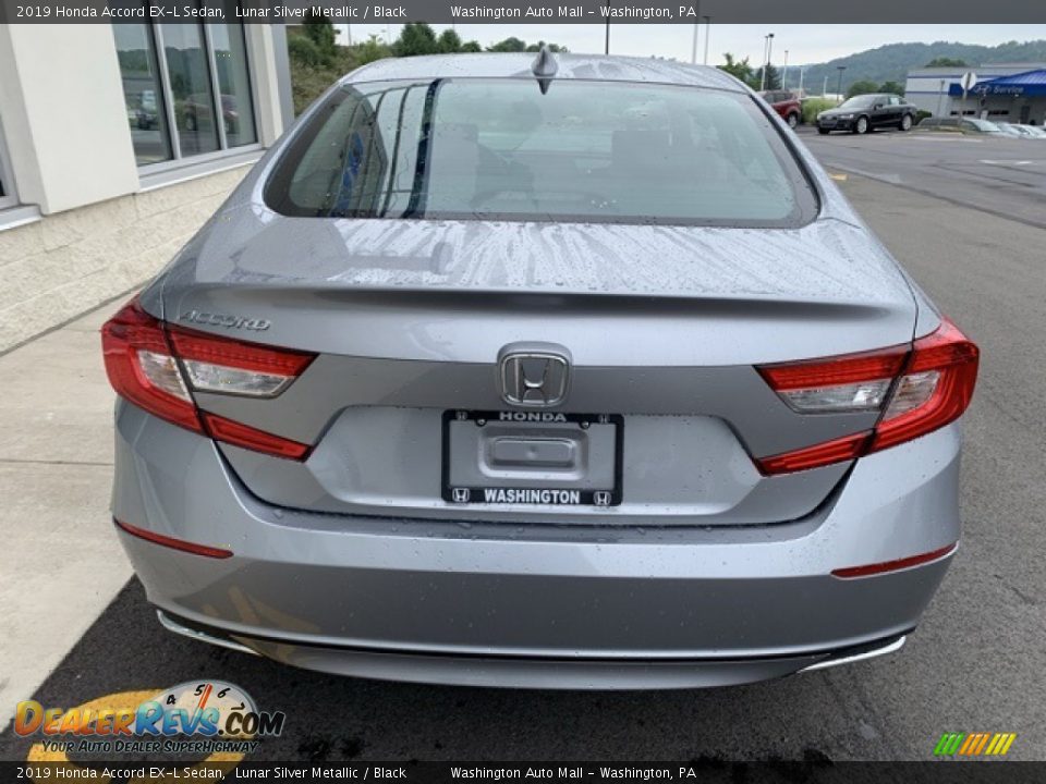 2019 Honda Accord EX-L Sedan Lunar Silver Metallic / Black Photo #6