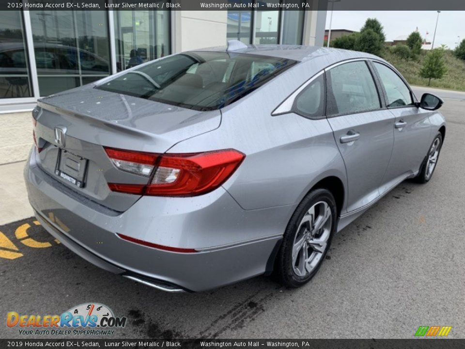 2019 Honda Accord EX-L Sedan Lunar Silver Metallic / Black Photo #7