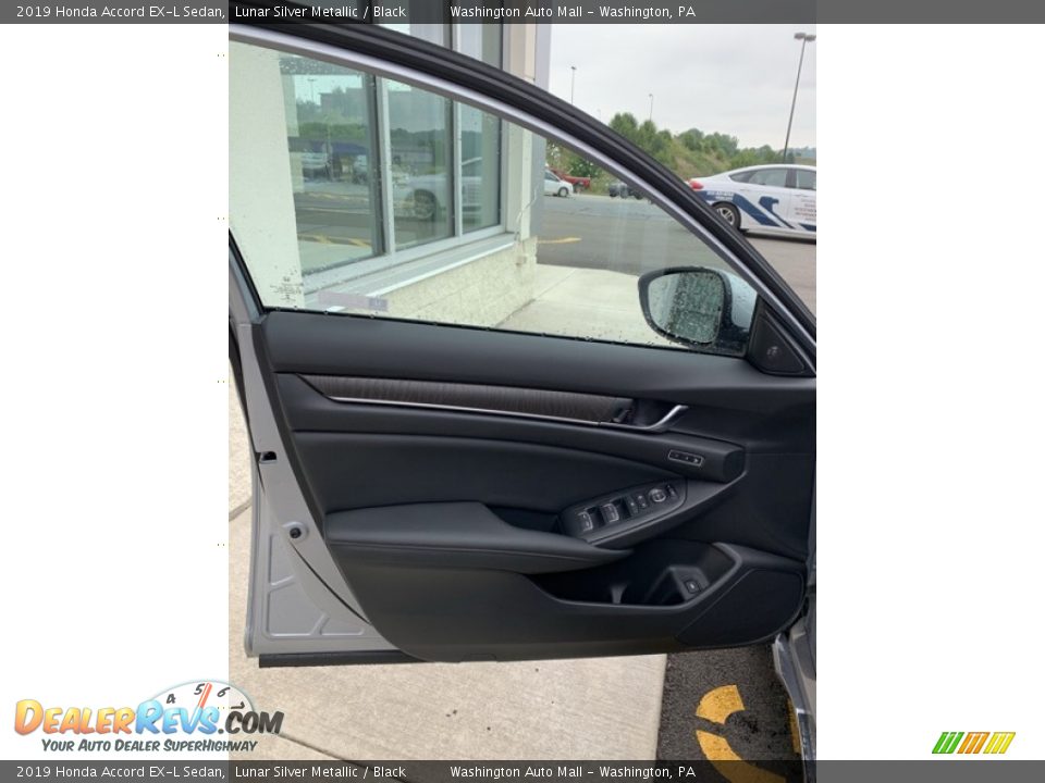 2019 Honda Accord EX-L Sedan Lunar Silver Metallic / Black Photo #10