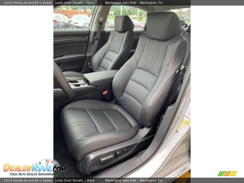 2019 Honda Accord EX-L Sedan Lunar Silver Metallic / Black Photo #14