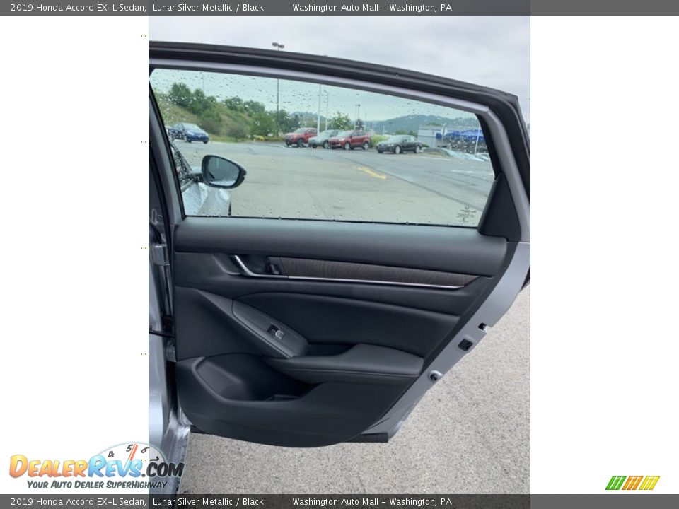 2019 Honda Accord EX-L Sedan Lunar Silver Metallic / Black Photo #22