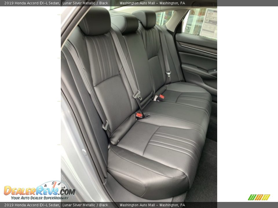 2019 Honda Accord EX-L Sedan Lunar Silver Metallic / Black Photo #23