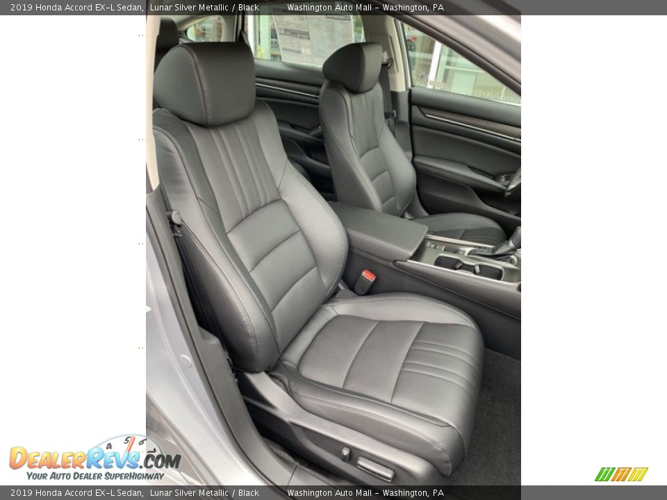 2019 Honda Accord EX-L Sedan Lunar Silver Metallic / Black Photo #26