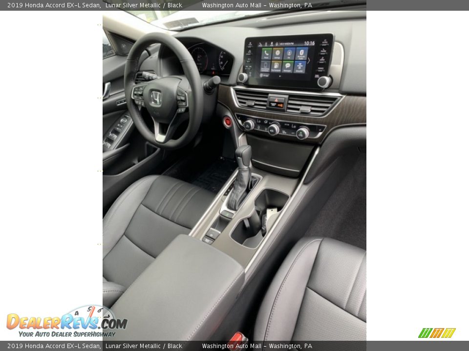 2019 Honda Accord EX-L Sedan Lunar Silver Metallic / Black Photo #27